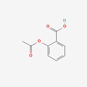 Aspirin molecular structure