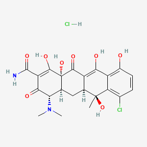 Chlortetracycline HCl molecular structure