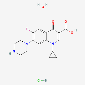Ciprofloxacin Hydrochloride molecular structure