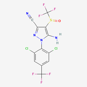 Fipronil molecular structure