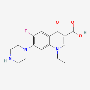 Norfloxacin HCl molecular structure