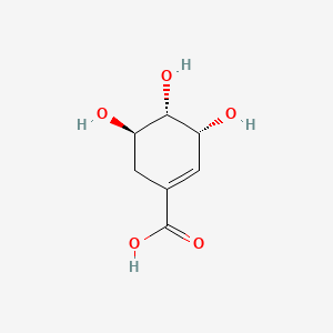 Shikimic Acid molecular structure