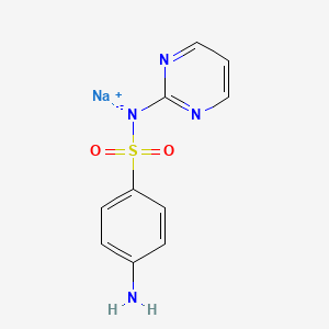 Sulfadiazine Sodium molecular structure